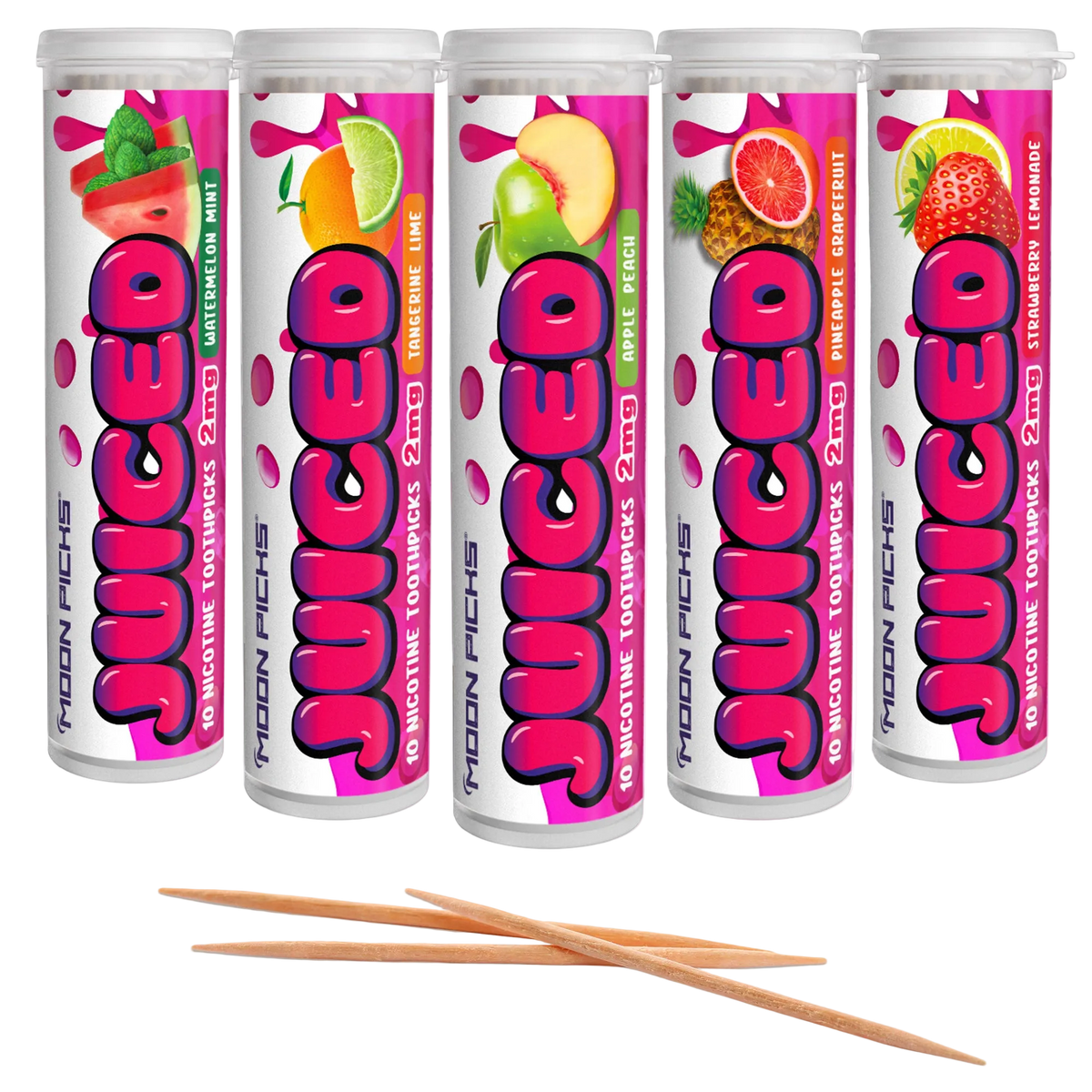 Juiced 2mg Nicotine - Variety 5pk