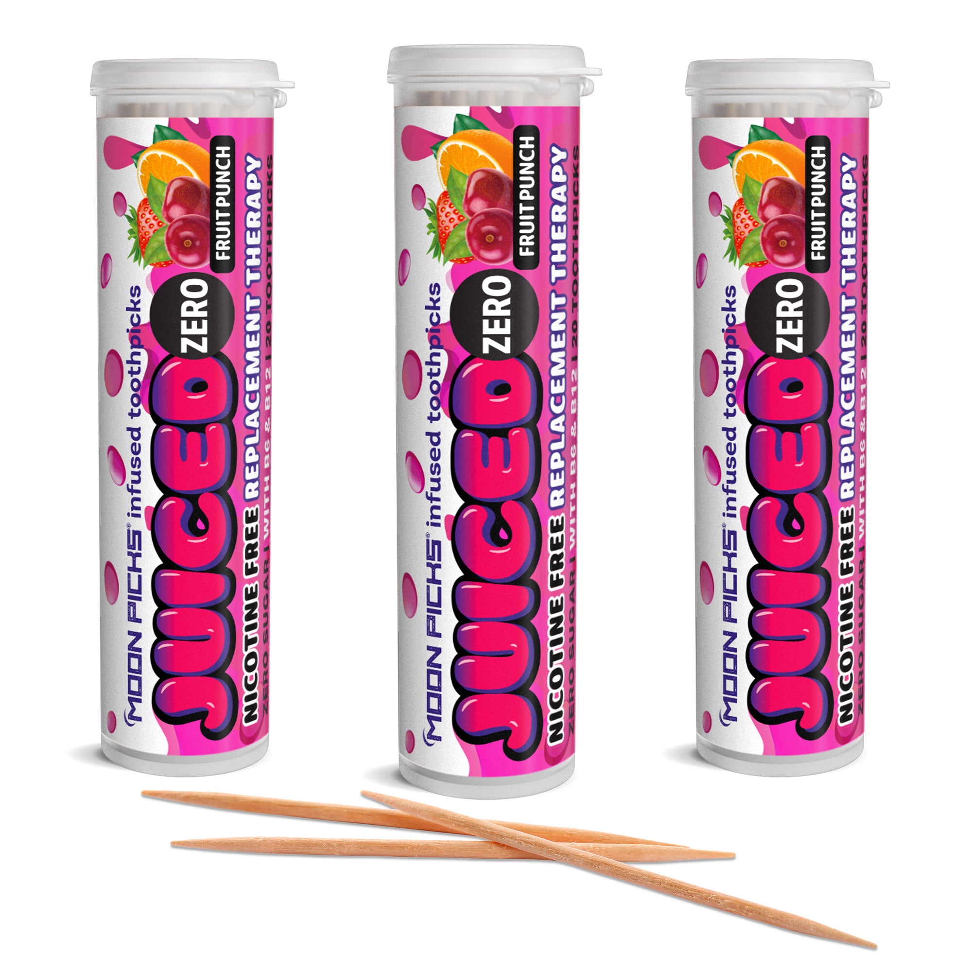 Juiced Zero Nicotine Free - Fruit Punch - Moon Picks