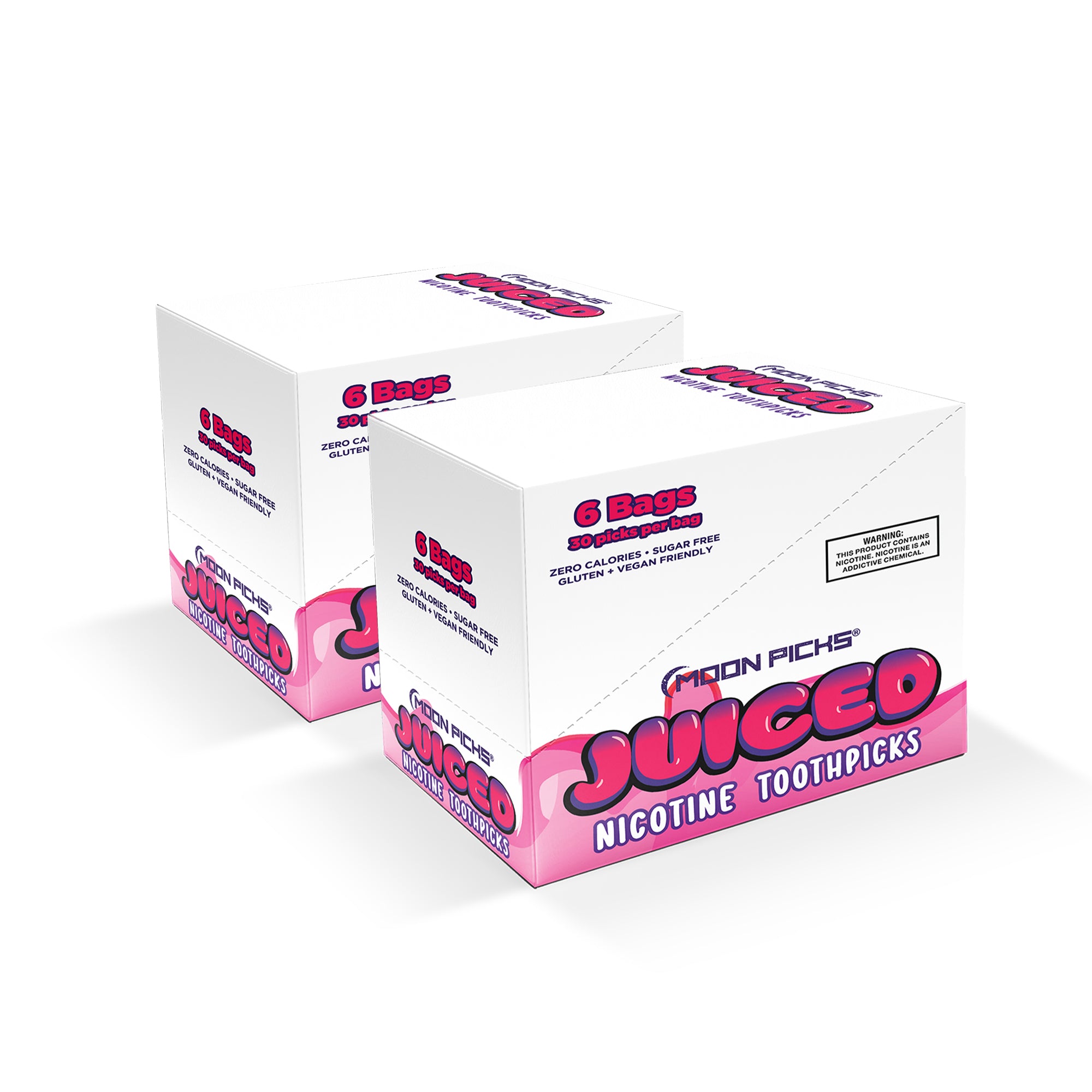 WHOLESALE - Juiced 12 ct bag Case - Moon Picks