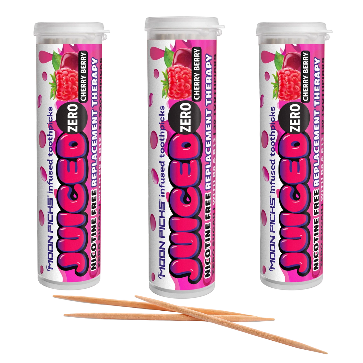 Juiced Zero Nicotine Free - Cherry Berry