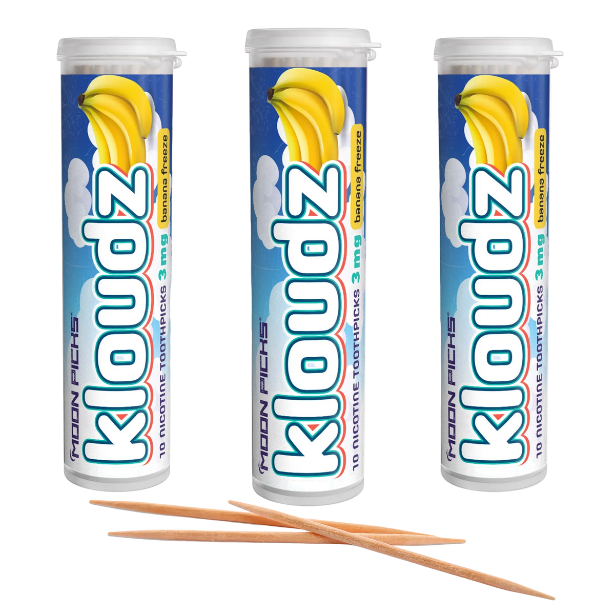 Kloudz 3mg Nicotine - Banana Freeze