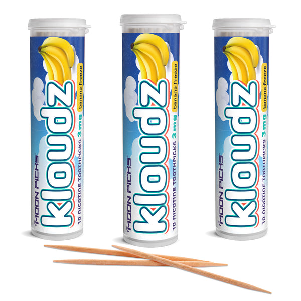 Kloudz Nicotine Toothpicks - Discreet And Portable - Zero Calories