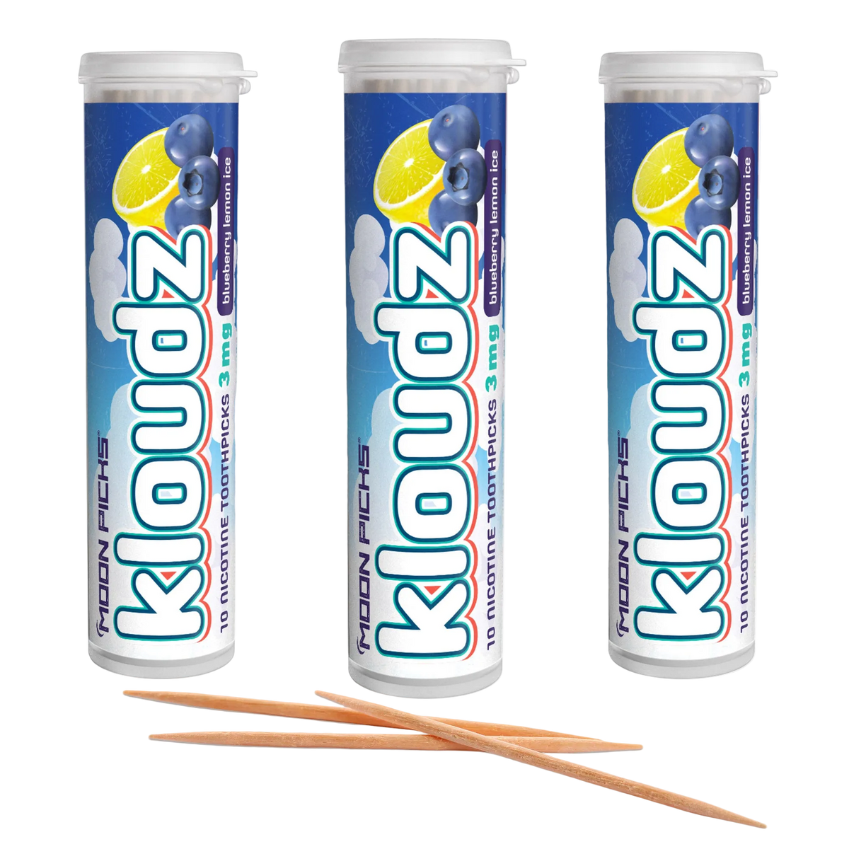 Kloudz 3mg Nicotine - Blueberry Lemon Ice