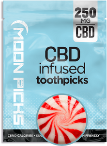 CBD Toothpicks 250mg - Peppermint