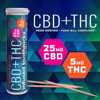 High Ratio CBD + THC Toothpicks (3-Pack)