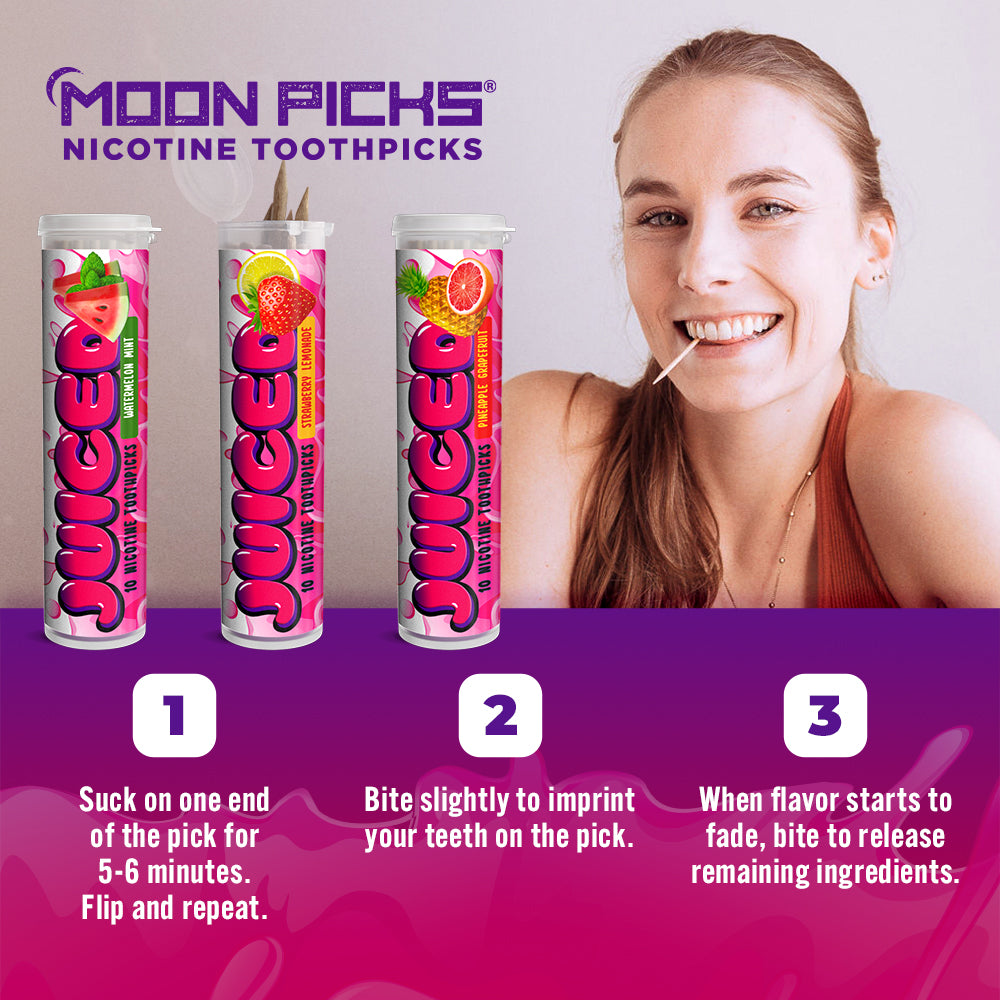 Juiced Nicotine Toothpicks (3-Pack)