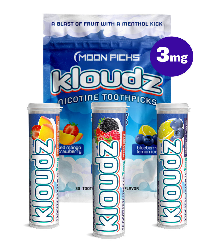 WHOLESALE - Kloudz 12 ct. tube Case - Moon Picks